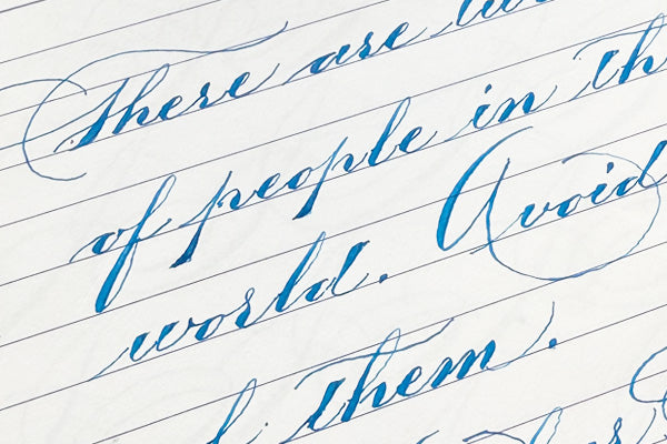 26-50 Word Hand-Calligraphed Note